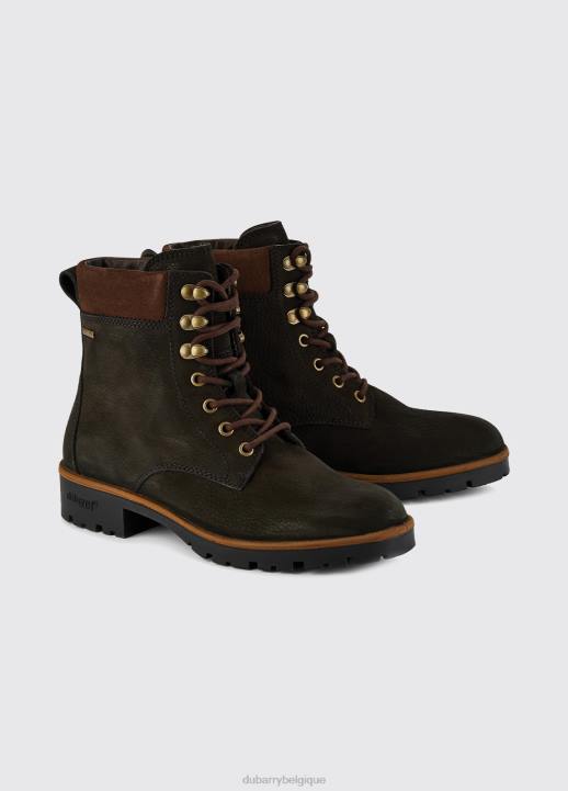 628F30 chaussure noir Dubarry femmes botte de randonnée Strokestown