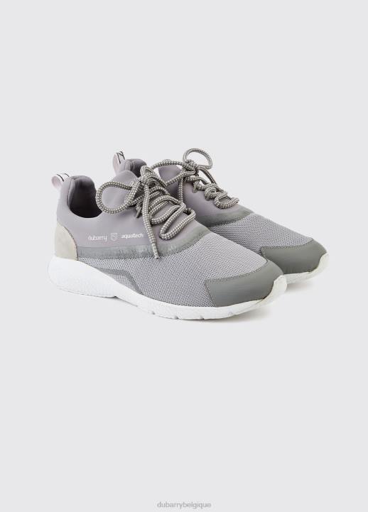 628F754 chaussure argent Dubarry femmes basket sportive légère antibes