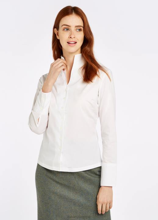 628F176 vêtements blanc Dubarry femmes chemise perce-neige