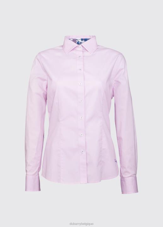 628F594 vêtements rose Dubarry femmes chemise à fleurs pétunia