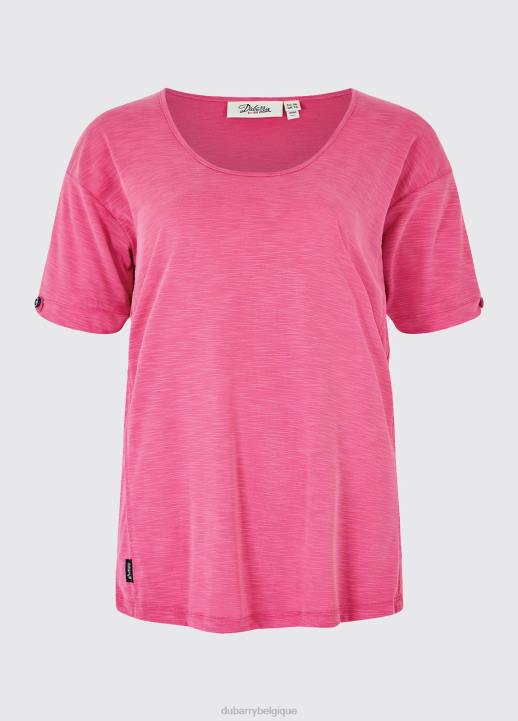 628F154 vêtements cerise Dubarry femmes Cloyne - Top à manches courtes