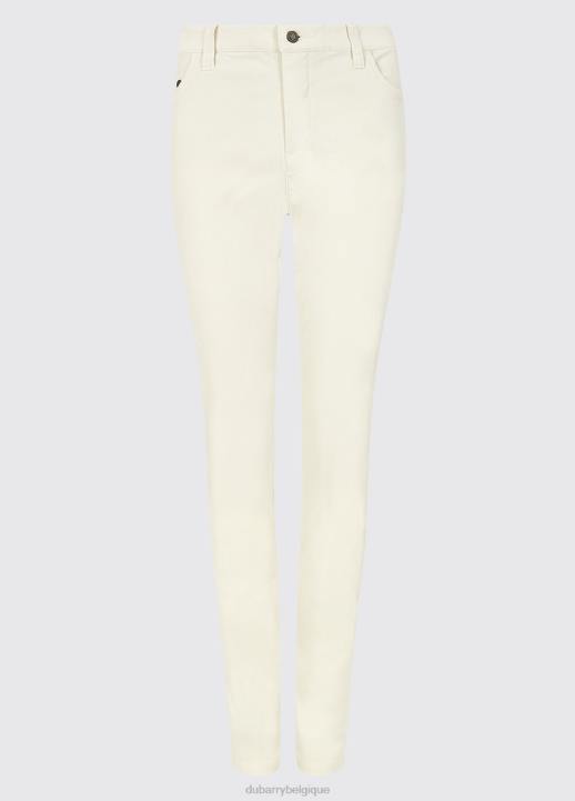 628F548 vêtements voile blanche Dubarry femmes jean chèvrefeuille