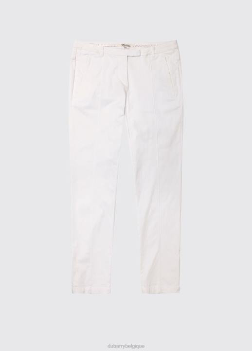 628F609 vêtements blanc Dubarry femmes pantalon capri verger