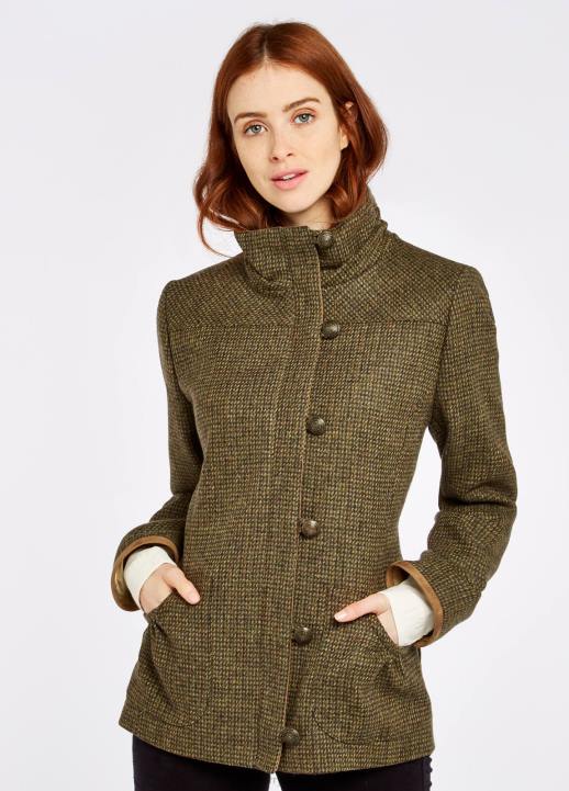 628F193 vêtements bruyère Dubarry femmes veste en tweed fougère