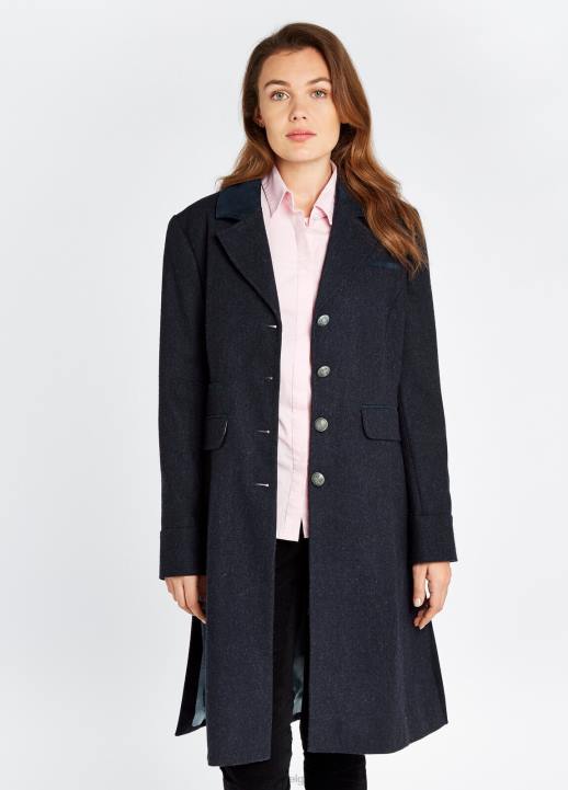 628F258 vêtements marine Dubarry femmes veste en tweed prunellier