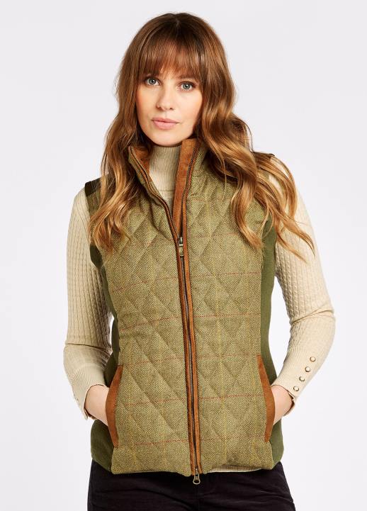 628F532 vêtements orme Dubarry femmes gilet en tweed de genévrier
