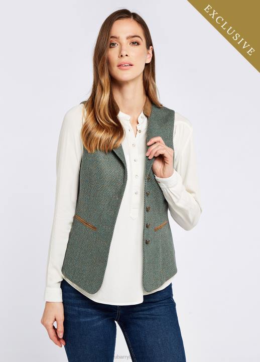 628F536 vêtements sorbier des oiseleurs Dubarry femmes gilet en tweed à fuseaux