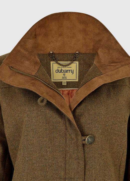 628F540 vêtements chêne uni Dubarry femmes veste en tweed fougère
