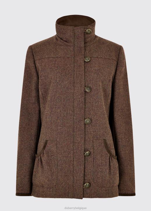 628F613 vêtements bois de chêne Dubarry femmes veste en tweed fougère