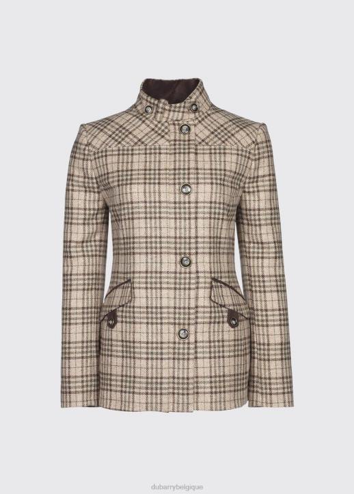 628F688 vêtements Galet Dubarry femmes veste en tweed chiné