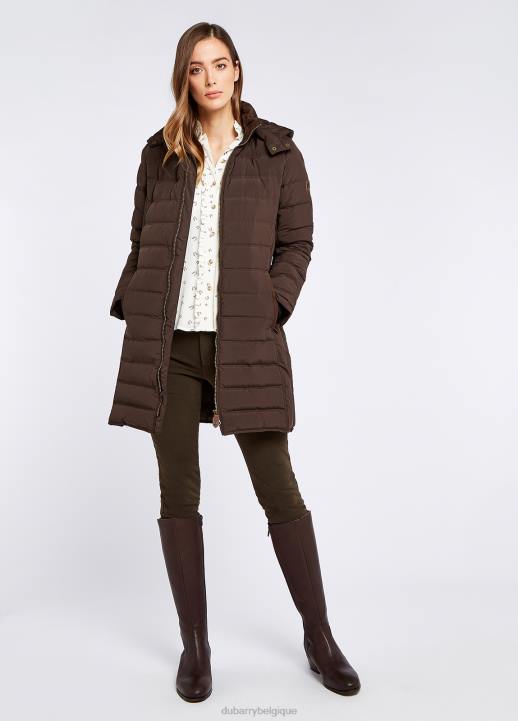 628F511 vêtements tourbe Dubarry femmes veste matelassée Ballybrophy