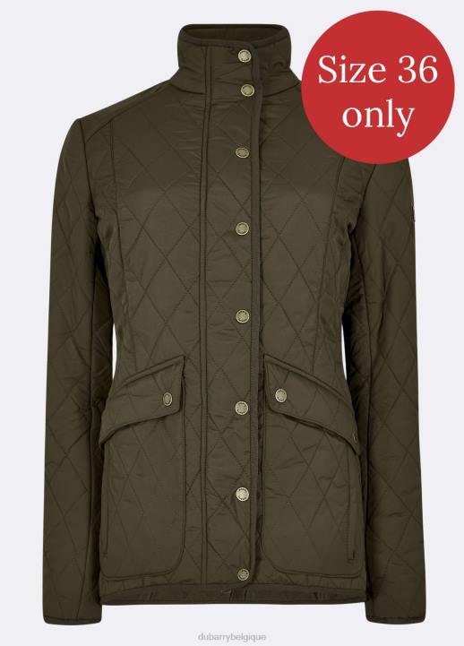 628F543 vêtements olive Dubarry femmes manteau matelassé bettystown