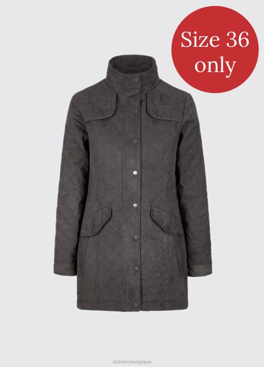 628F605 vêtements graphite Dubarry femmes manteau matelassé kanturk