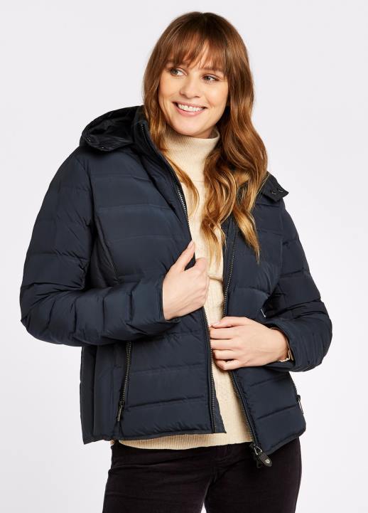 628F663 vêtements marine Dubarry femmes manteau matelassé Kilkelly