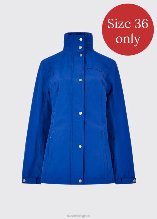 628F672 vêtements bleu royal Dubarry femmes veste aran