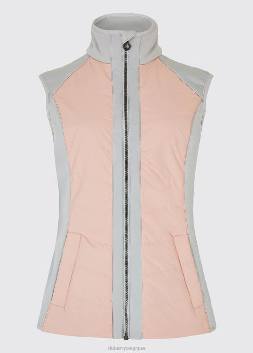 628F706 vêtements rose poussiéreux Dubarry femmes gilet foyle