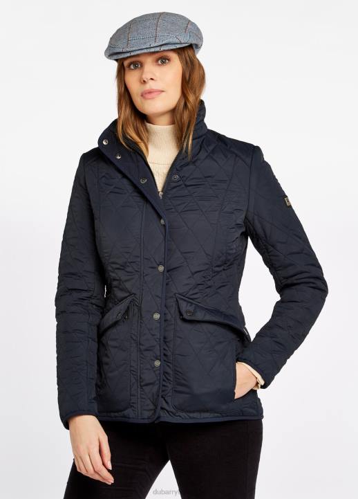 628F755 vêtements marine Dubarry femmes manteau matelassé bettystown