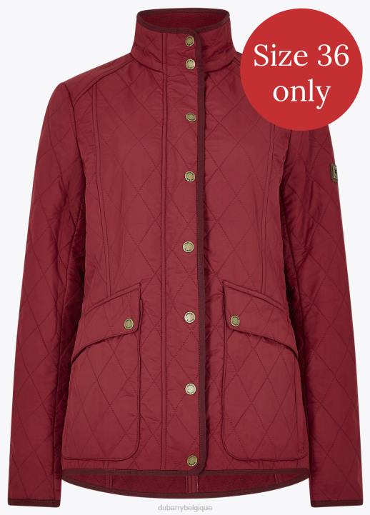 628F756 vêtements rubis Dubarry femmes manteau matelassé bettystown