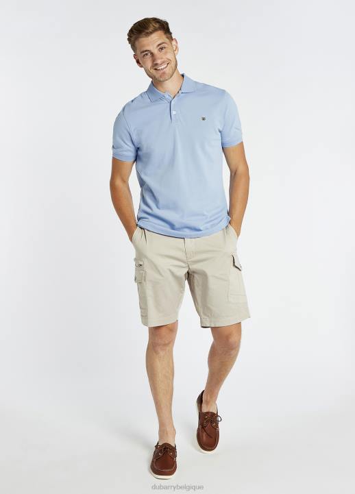 628F935 vêtements ciel clair Dubarry Hommes polo quinlan extensible dans 4 directions
