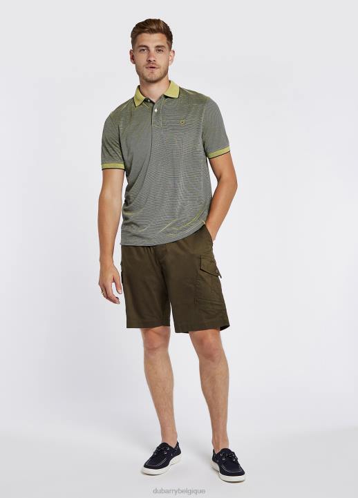 628F949 vêtements agrumes Dubarry Hommes polo rayé Mullaghmore