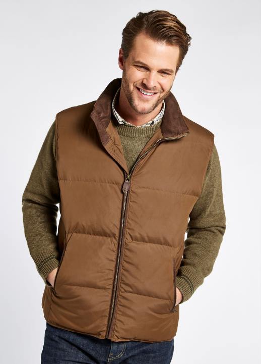 628F993 vêtements noyer Dubarry Hommes gilet en duvet Graystown